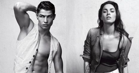 Activa Nova colecção Emporio Armani mostra Cristiano Ronaldo e Megan Fox muito sensuais