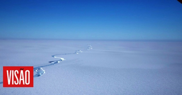 Visão Maior iceberg do mundo soltou se de plataforma de gelo na Antártida