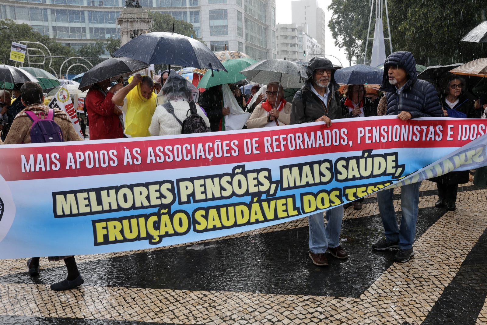 Vis O Reformados Marcham Em Lisboa Para Exigir Aumento M Nimo De