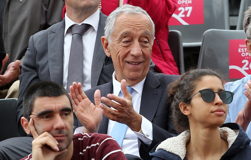 Caras Marcelo Rebelo De Sousa Presen A Inesperada No Estoril Open