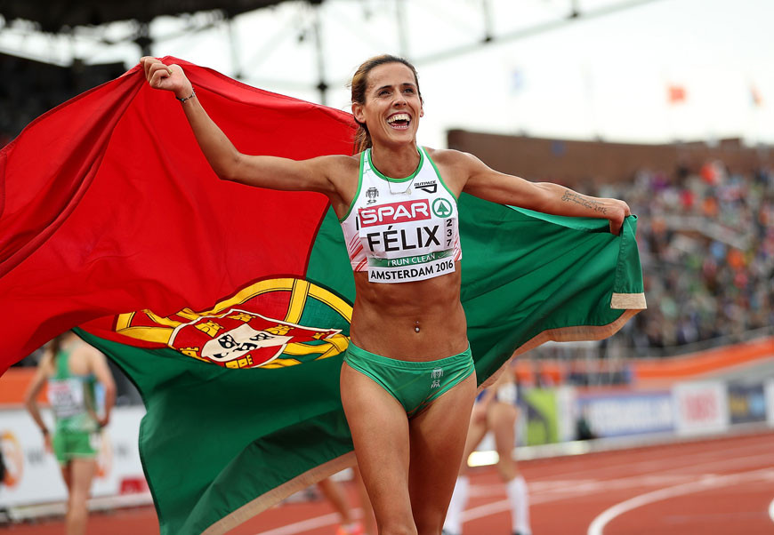 Caras Dulce Félix conquista medalha de prata nos Europeus de Atletismo