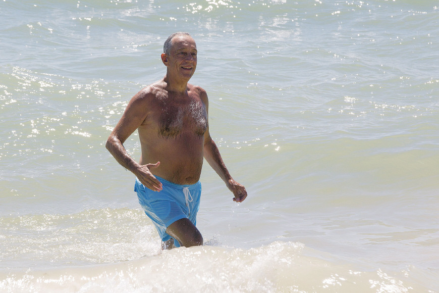 Caras Marcelo Rebelo De Sousa A Namorada No Algarve