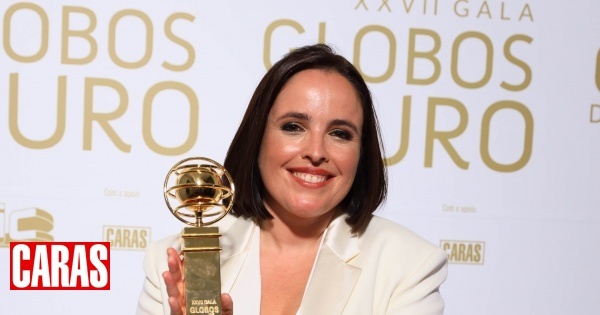 Caras Globos de Ouro Joana Marques vence o Prémio de Personalidade