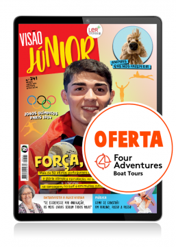 Visão Júnior digital com oferta 4Adventures