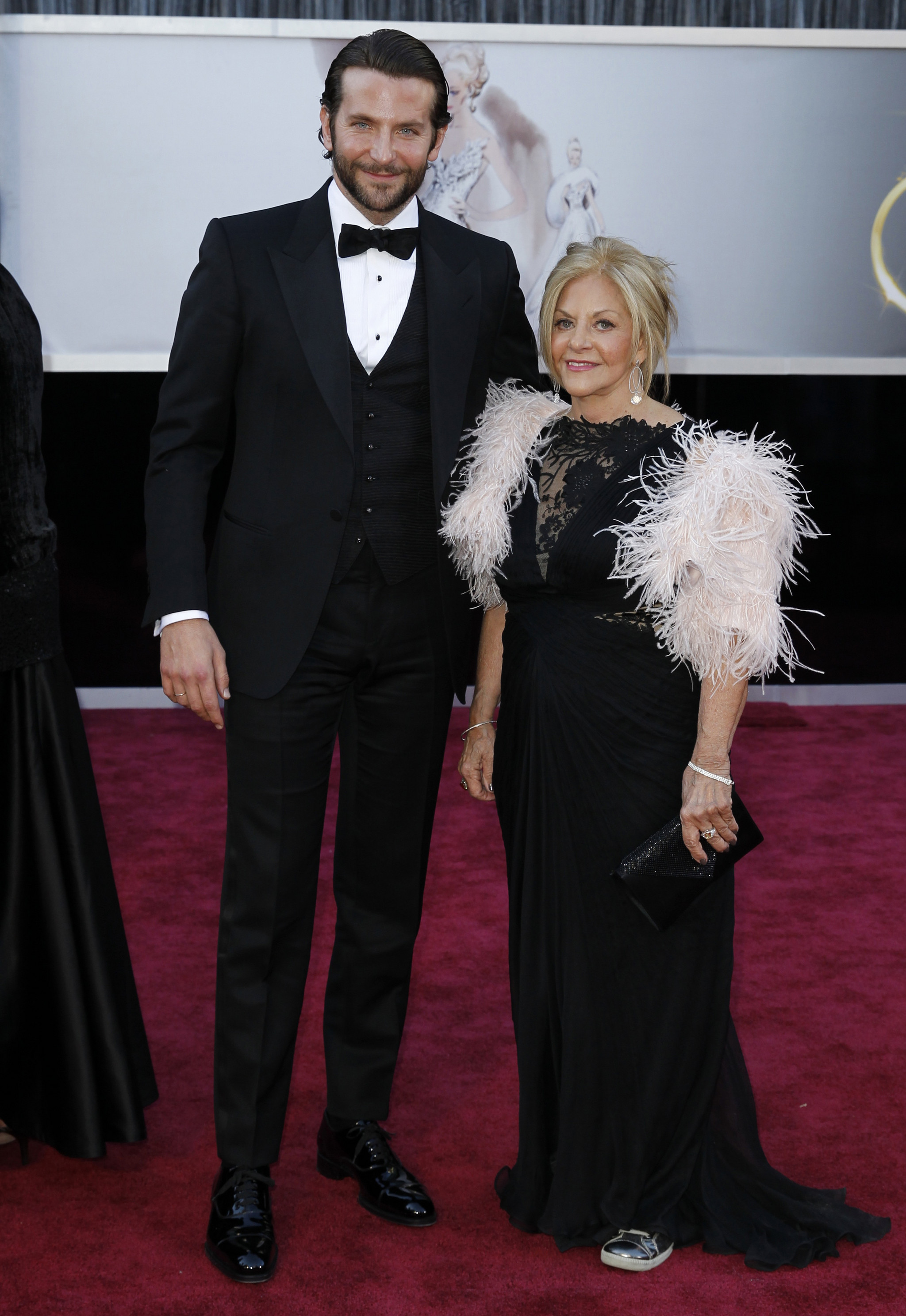 Bradley Cooper e mãe