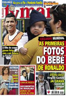 As primeiras fotos do filho de Cristiano Ronaldo