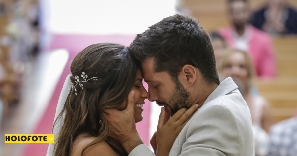 As imagens mais esperada: o casamento de Nazaré no último episódio