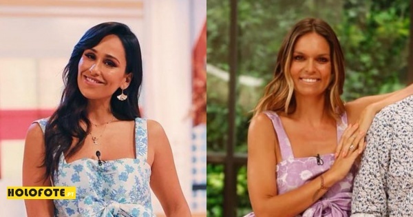 Rita Pereira aposta em conjunto muito parecido ao usado por Diana Chaves na estreia de 