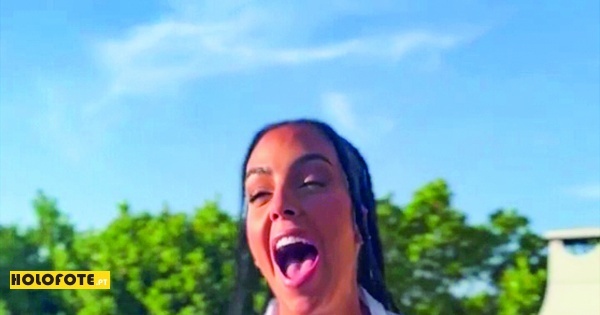 Georgina Rodríguez  mostra-se ousada e bem-disposta