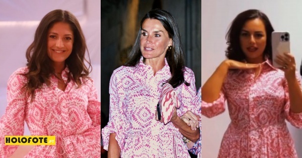 Ana Guiomar e Marta Gil apostam no mesmo modelo de vestido usado pela rainha Letizia