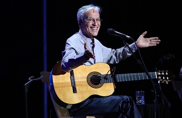 CAetano elogia Salvador Sobral