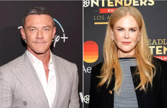 Luke Evans e Nicole Kidman - DR