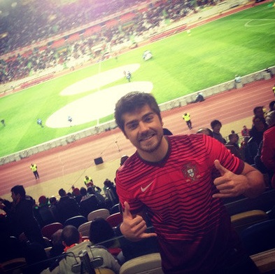 Lourenço Ortigão quer ir ver um dos jogos de Portugal ao Qatar. A namorada Kelly Bailey poderá juntar-se na viagem