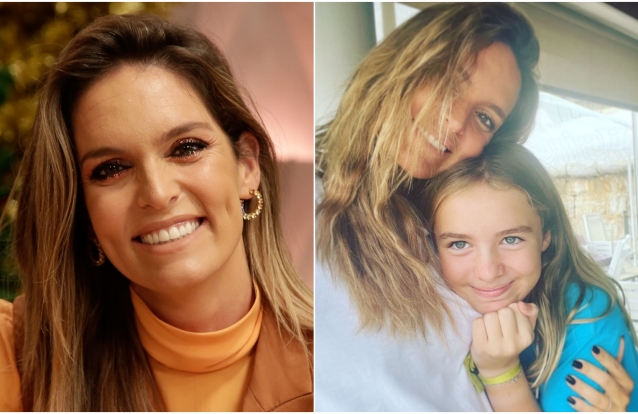 Diana Chaves e a filha Pilar