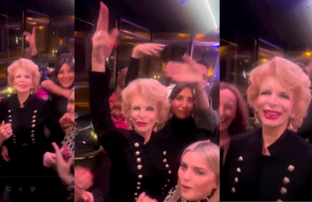 Lili Caneças dança sex bomb em festa da TVI