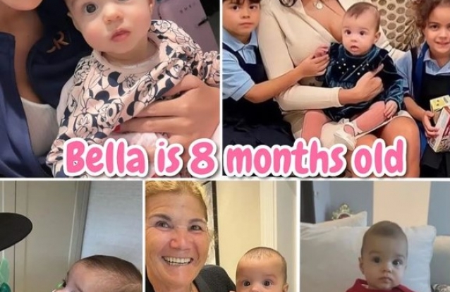Bella | Os-oito-meses-da-filha-de-Ronaldo e Georgina