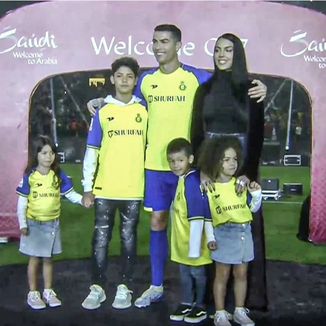 Cristiano Ronaldo conta com o apoio da família