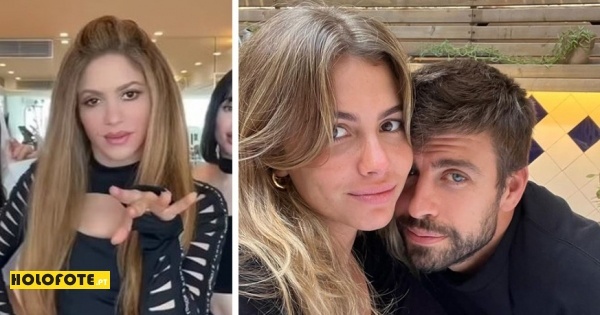 A reação de Shakira após Piqué partilhar a primeira fotografia com a namorada