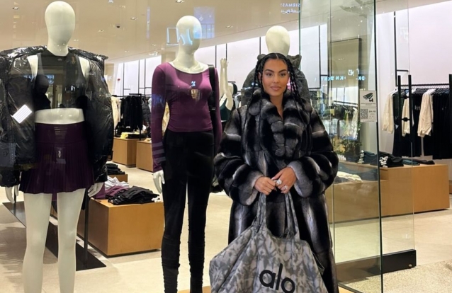 Georgina vai às compras