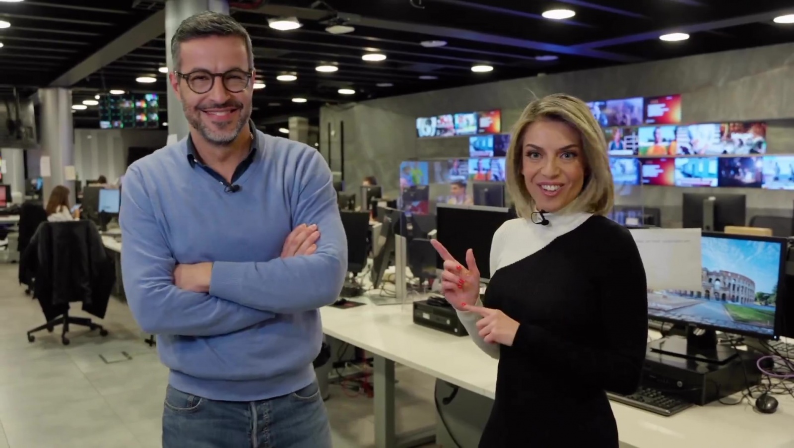 Pedro Benevides e Sandra Felgueiras a nova dupla da informação
