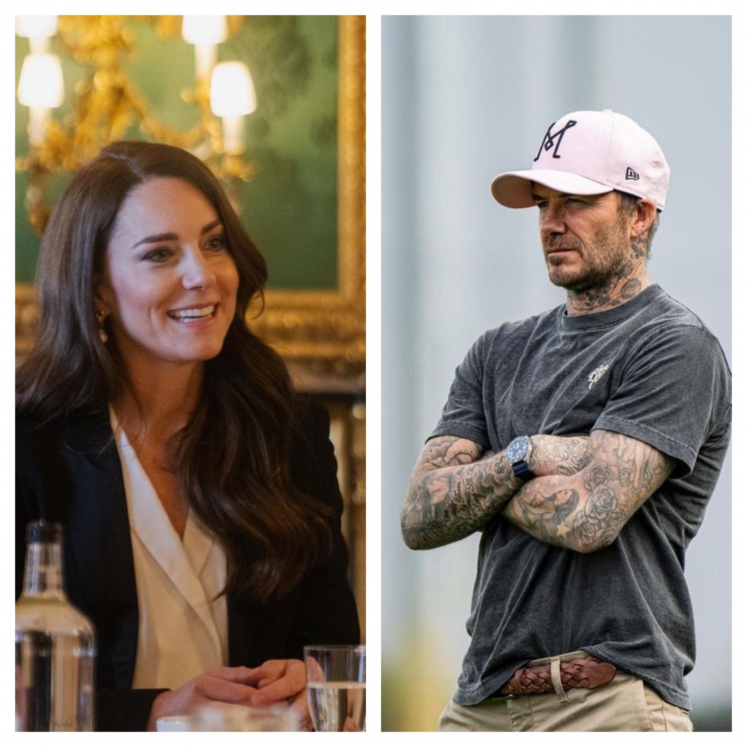 O que têm Beckham e Kate em comum?