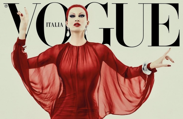 Sabe quem é esta modelo famosa na capa da Vogue?