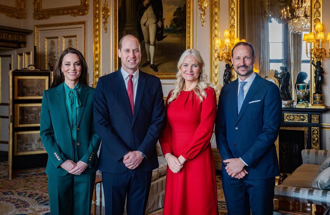 Príncipes de Gales recebem homónimos noruegueses