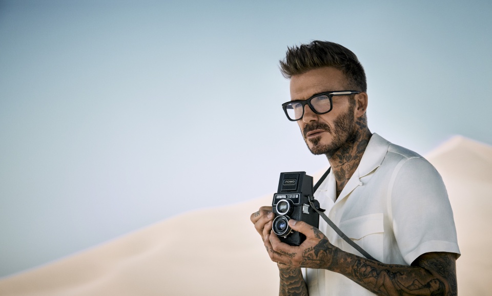 David Beckham aventureiro em nova campanha