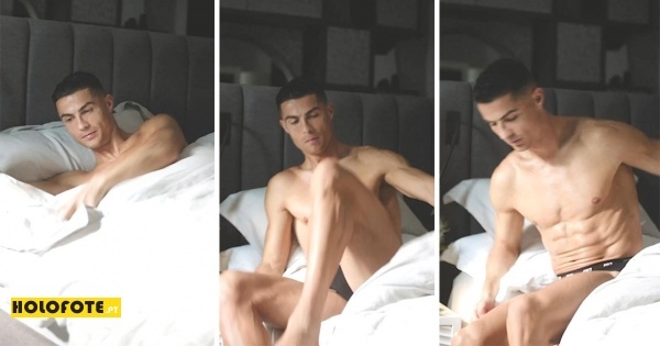 Na cama com Cristiano Ronaldo. O craque revela segredo para dormir bem