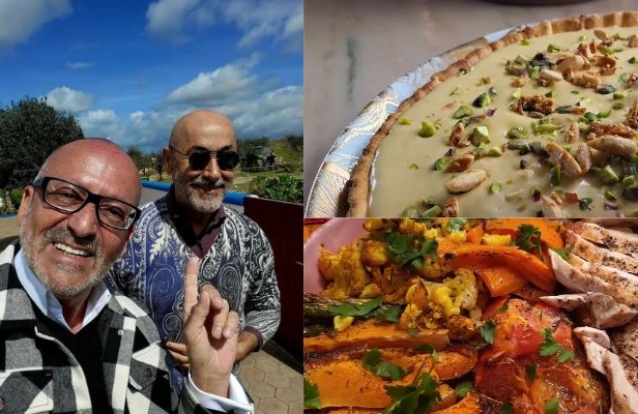 Manuel Luís Goucha ensina a fazer tarte de laranja e Rui Oliveira peitos de frango no forno. Veja o vídeo