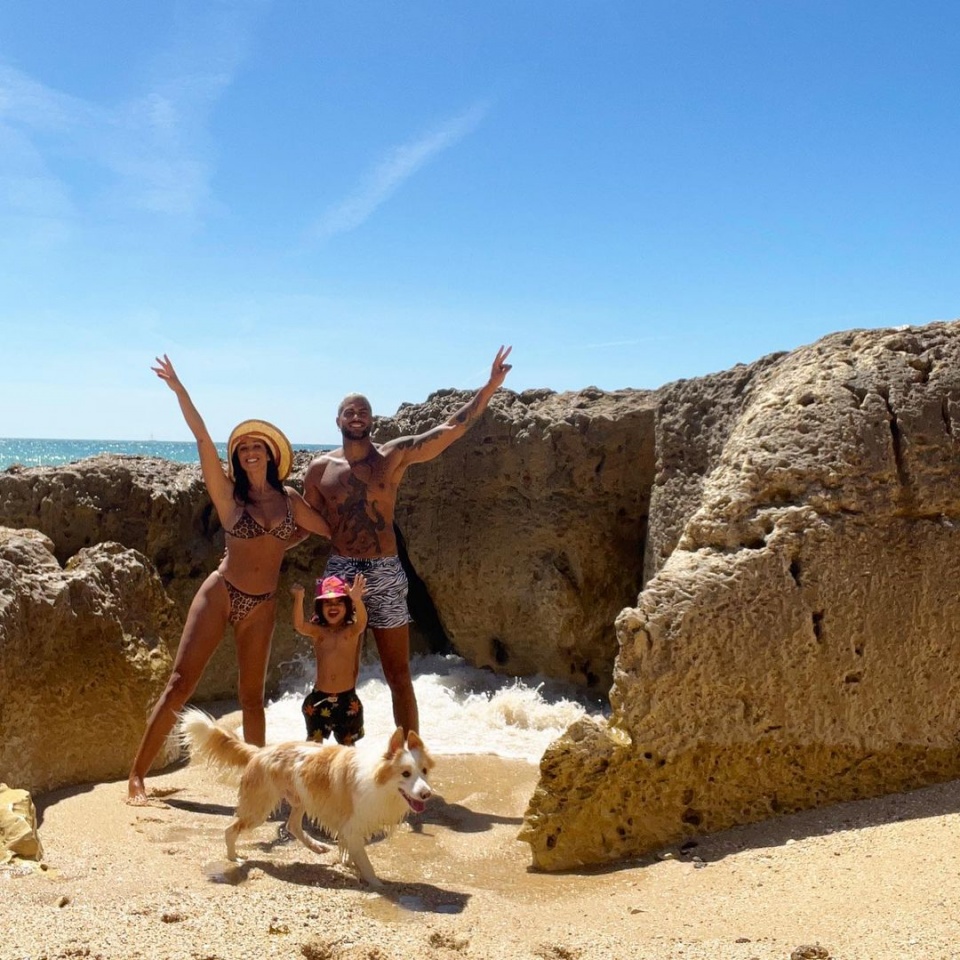 As divertidas fotos das mini-férias de Rita Pereira no Algarve