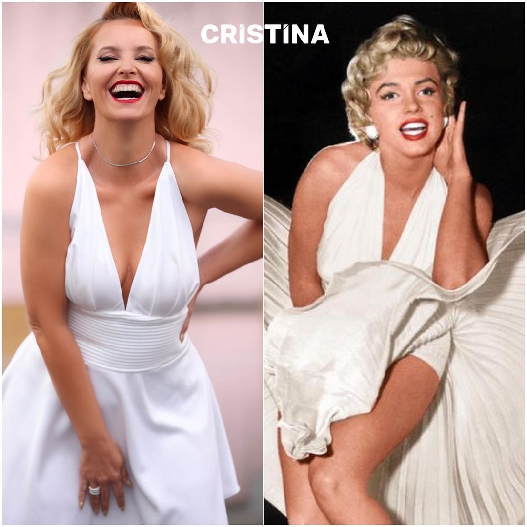 Cristina Ferreira inspirou-se em Marilyn Monroe