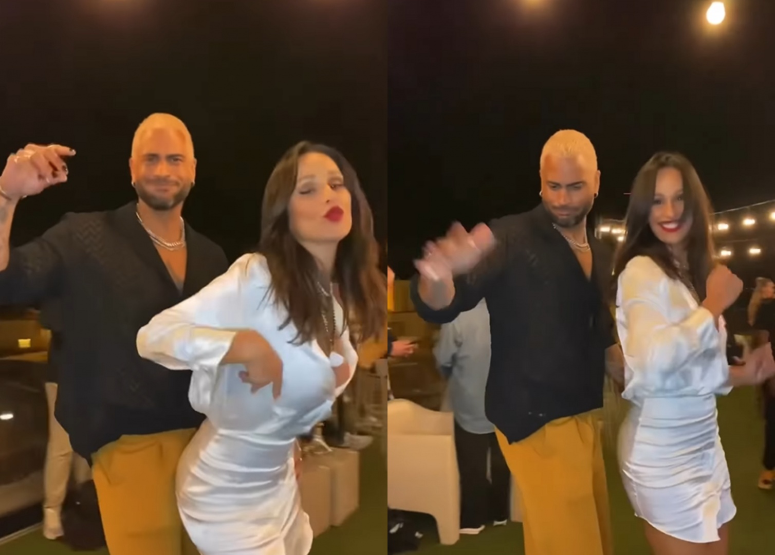 Rita Pereira celebra 40 anos do namorado com dança sensual