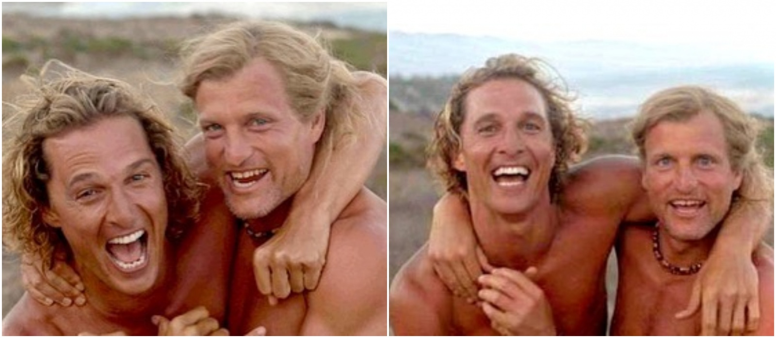Matthew McConaughey e Woody Harrelson são irmãos? Eles acham que sim!