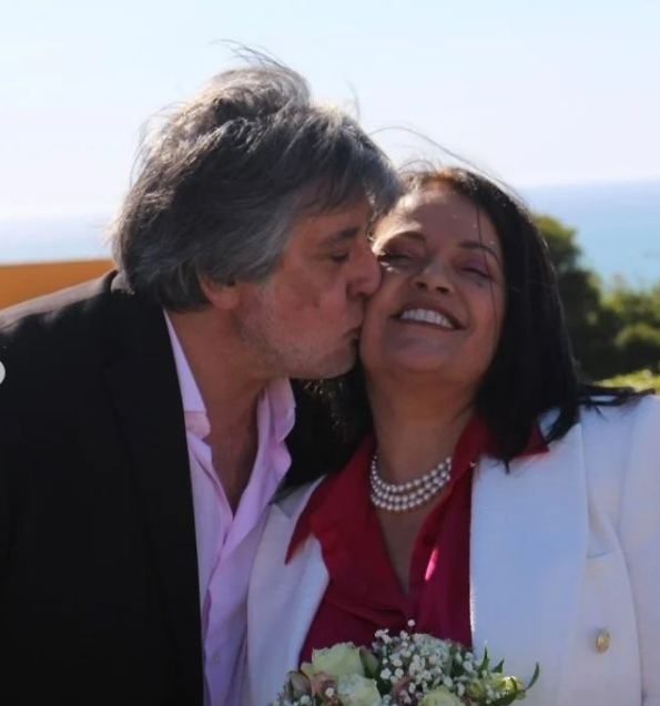 Lena Coelho, das 'Doce, casa aos 59 anos. Veja as fotos da cerimónia!