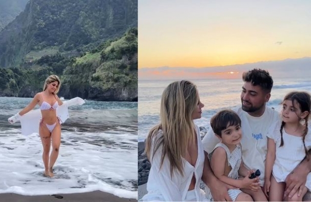 Liliana Filipa na Madeira em família: "Brisa da ilha e bons beijinhos". Veja o vídeo