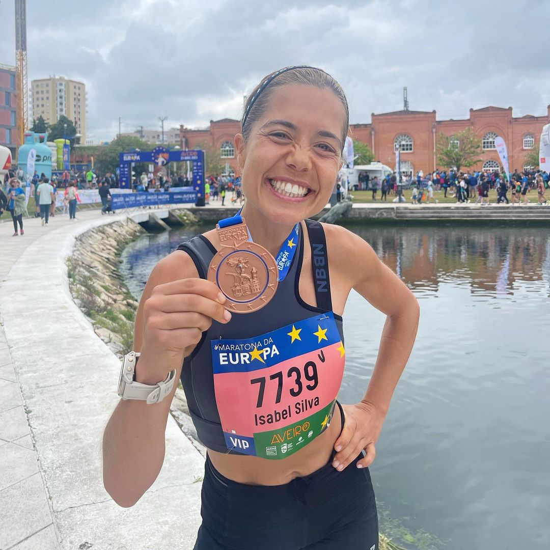 Isabel Silva relata dificuldade em meia maratona