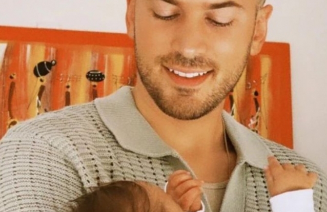 A ternurenta foto de David Carreira quando reencontra o filho