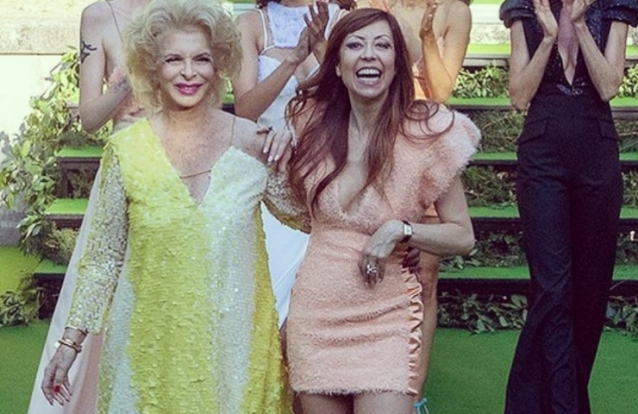 Moda. Lili Caneças encerra desfile de Fátima Lopes com glamour