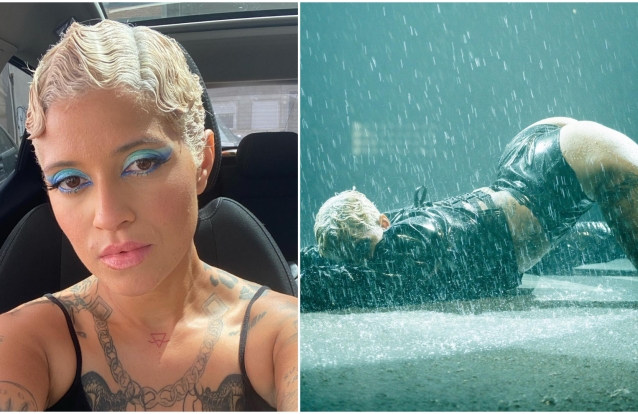 Blaya. A cantora tem uma nova canção chamada "Ninja"