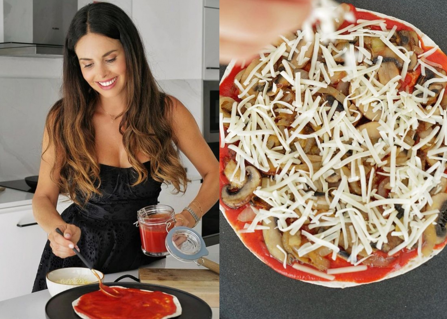 Catarina Gouveia ensina pizza saudável, rápida e com 6 ingredientes