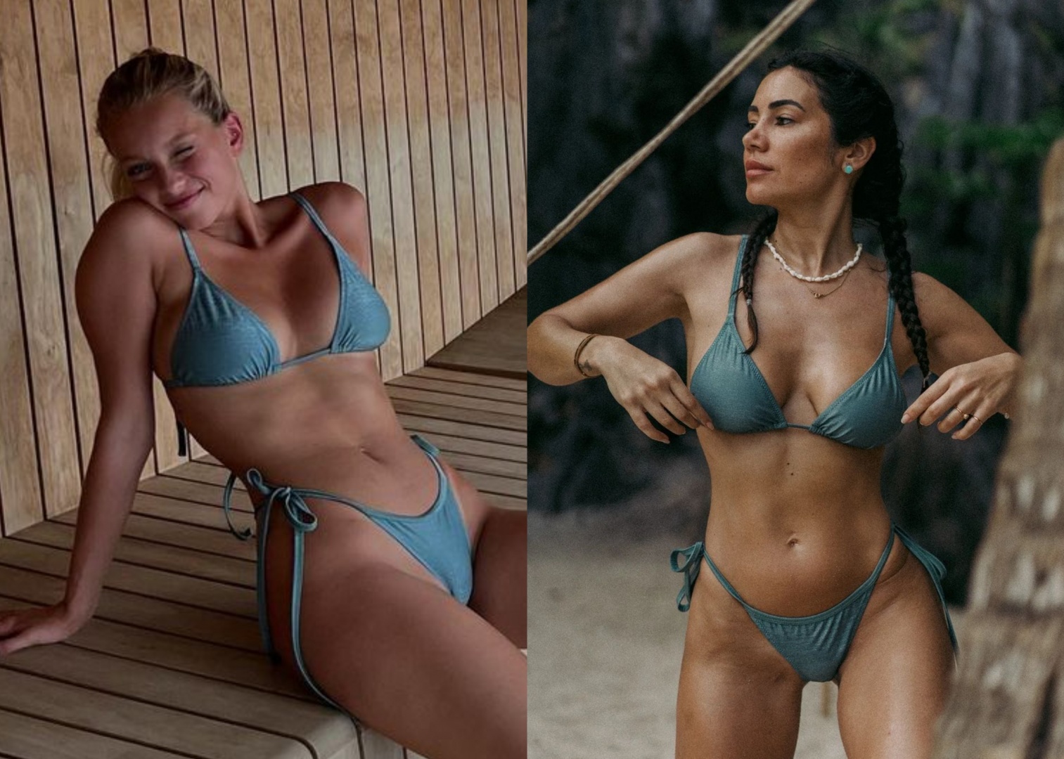 Margarida Corceiro e Mia Rose usam mesmo modelo de biquíni - Saiba quanto custa