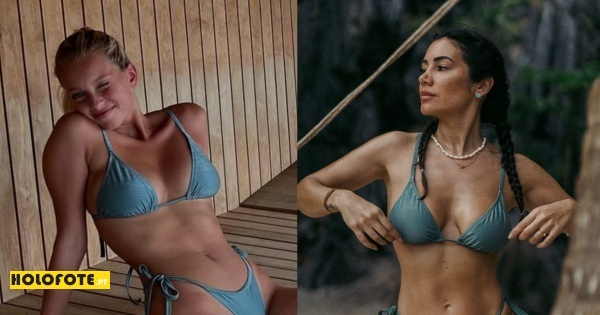 Margarida Corceiro e Mia Rose usam mesmo modelo de biquíni - Saiba quanto custa