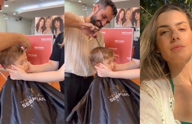 Filho de Mafalda Rodiles adormece quando lhe cortam o cabelo. Veja o vídeo