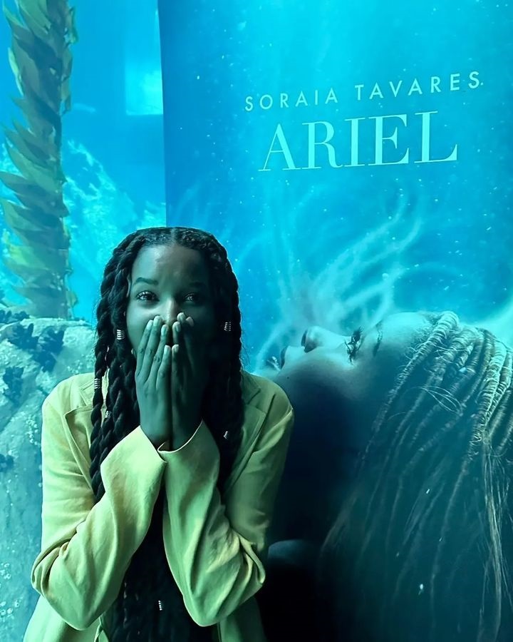 Soraia Tavares interpretou em direto na RTP1 o tema "Fora do Mar". Foto: Redes Sociais