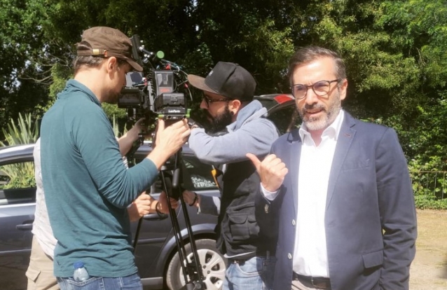 Marco Horácio em novo filme de Diogo Morgado: "Trabalhar com este senhor é um privilégio"