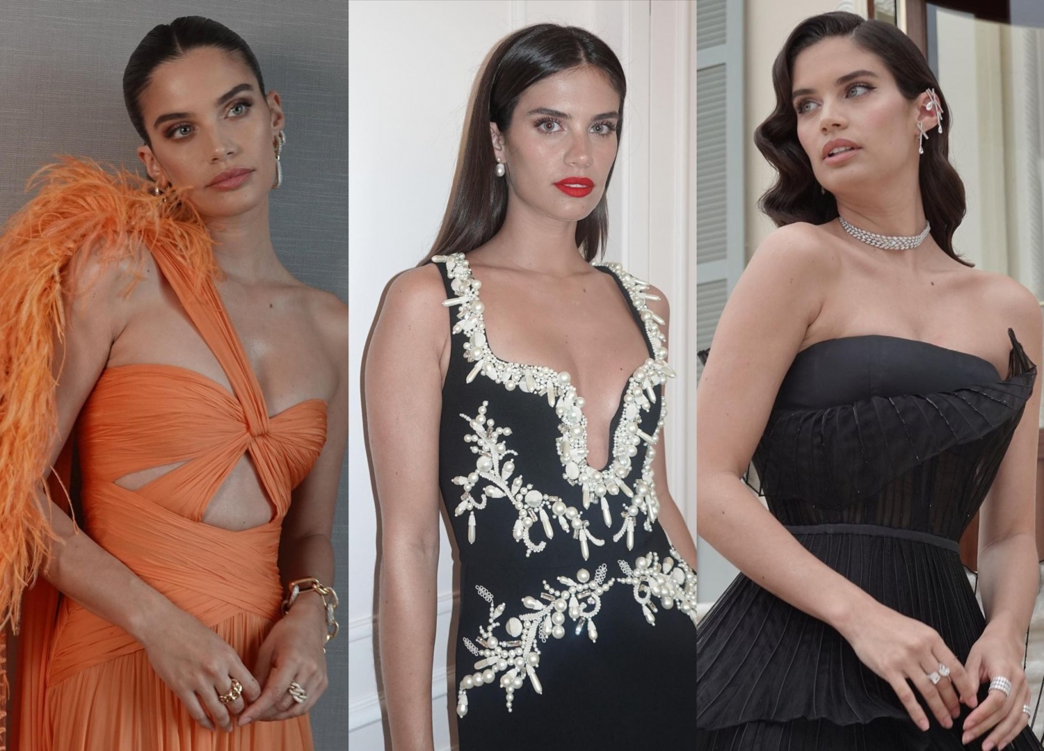 Sara Sampaio leva sensualidade e elegância a Cannes - Veja os visuais