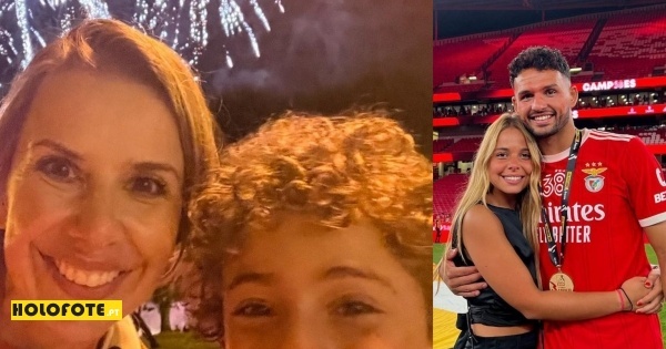 Benfiquistas famosos e jogadores celebram o 38º