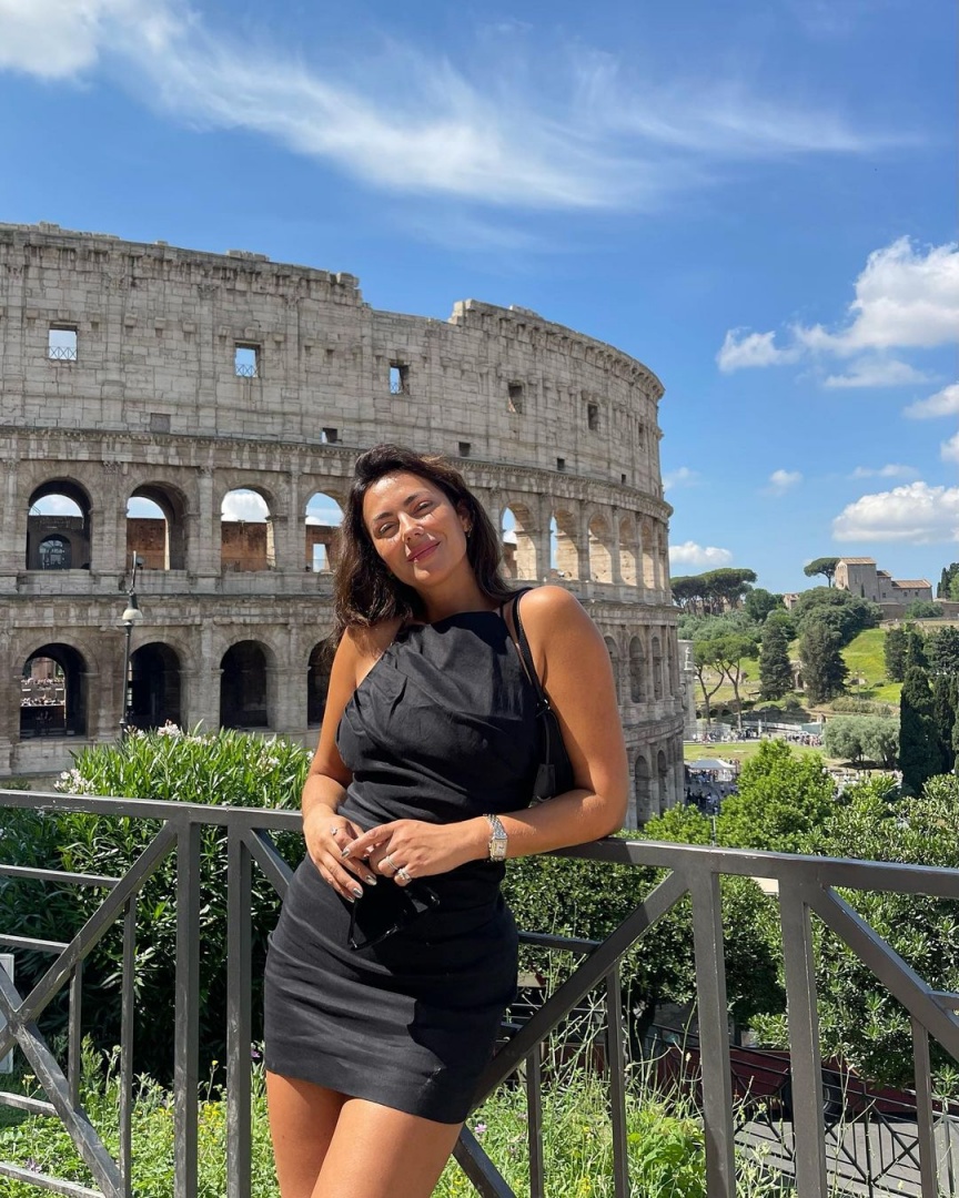 Sofia Ribeiro faz escapadinha a Roma