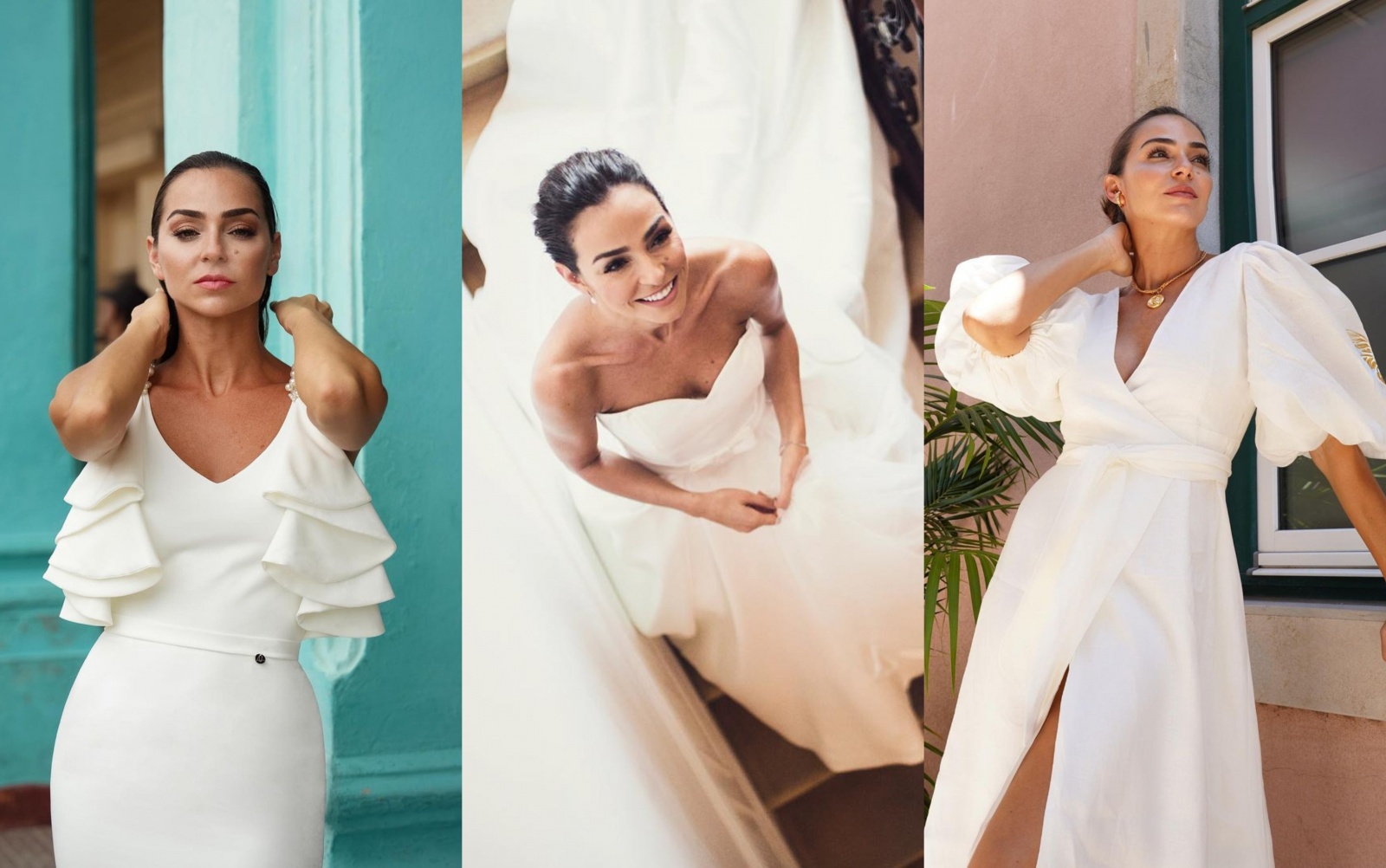 5 visuais de noiva de Vanessa Martins para se inspirar